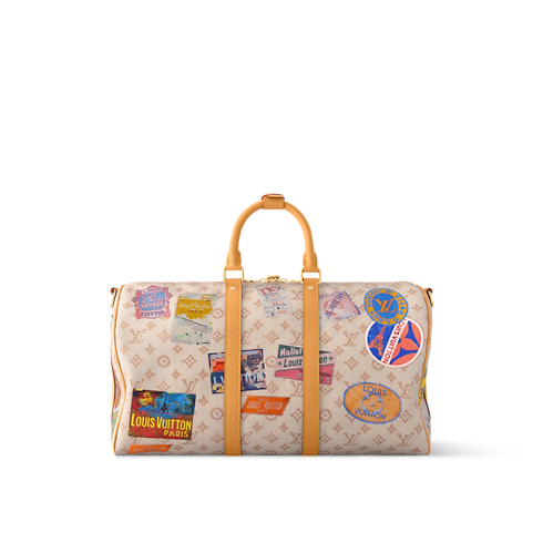 Túi Keepall Bandoulière 45 Các loại Monogram Canvas khác in Đồ Nữ's Du lịch Túi du lịch collections by Louis Vuitton (Thu phóng sản phẩm)