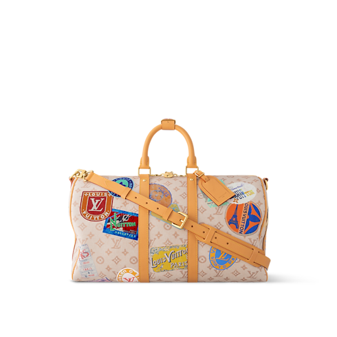 Túi Keepall Bandoulière 45 Các loại Monogram Canvas khác in Đồ Nữ's Du lịch Túi du lịch collections by Louis Vuitton (Thu phóng sản phẩm)