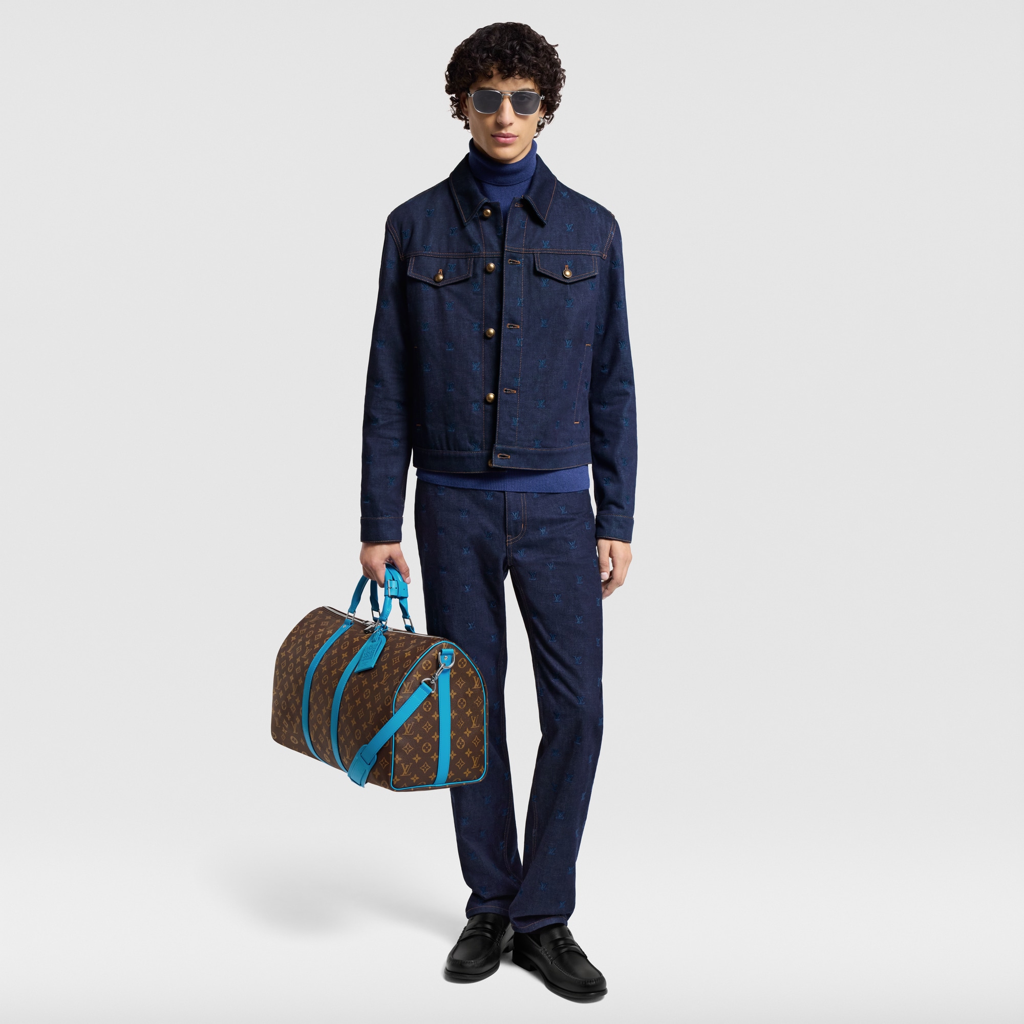 Túi Keepall Bandoulière 50 G73 in Túi và Phụ kiện bằng da