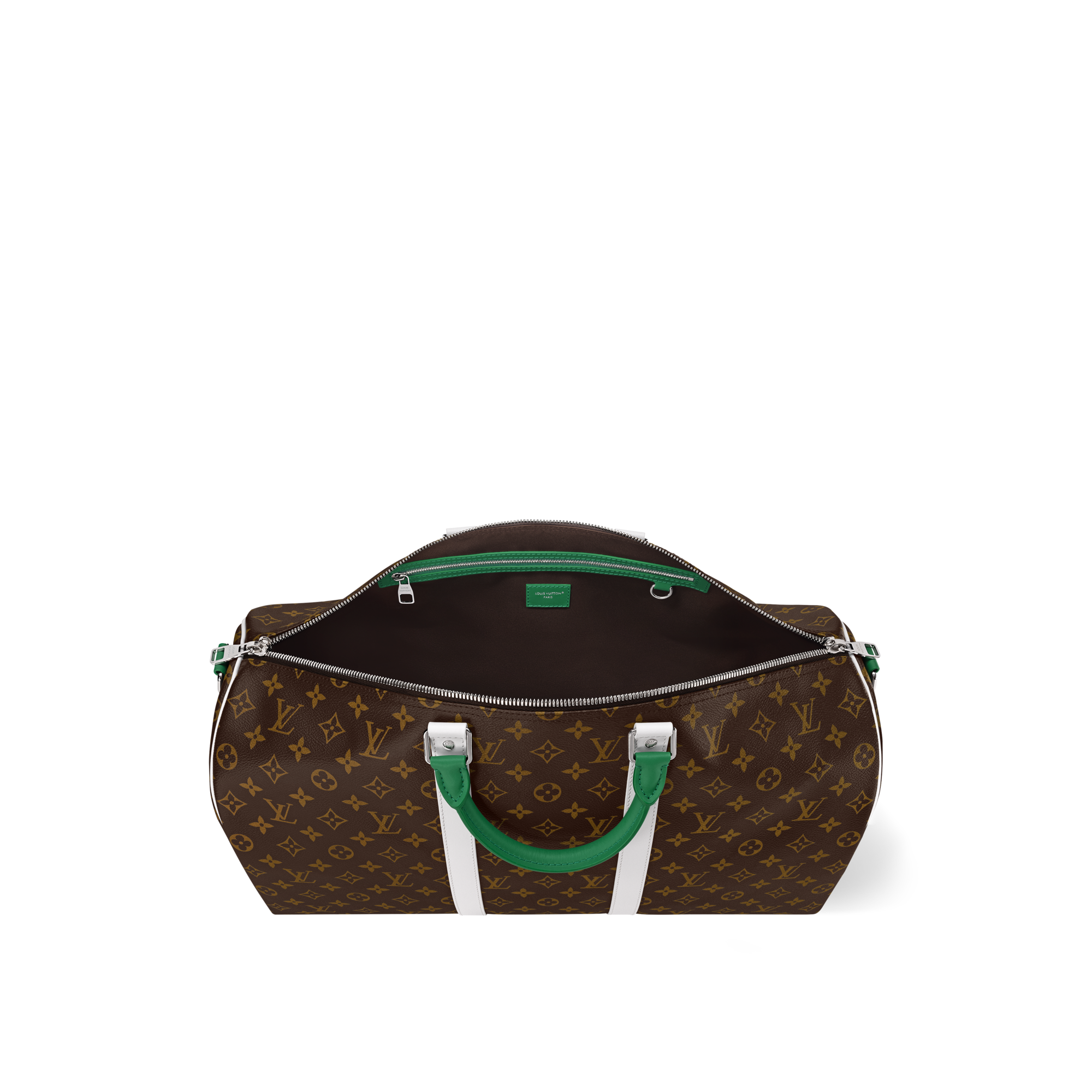 Túi Keepall Bandoulière 50 Monogram Macassar in Túi và Phụ kiện bằng da