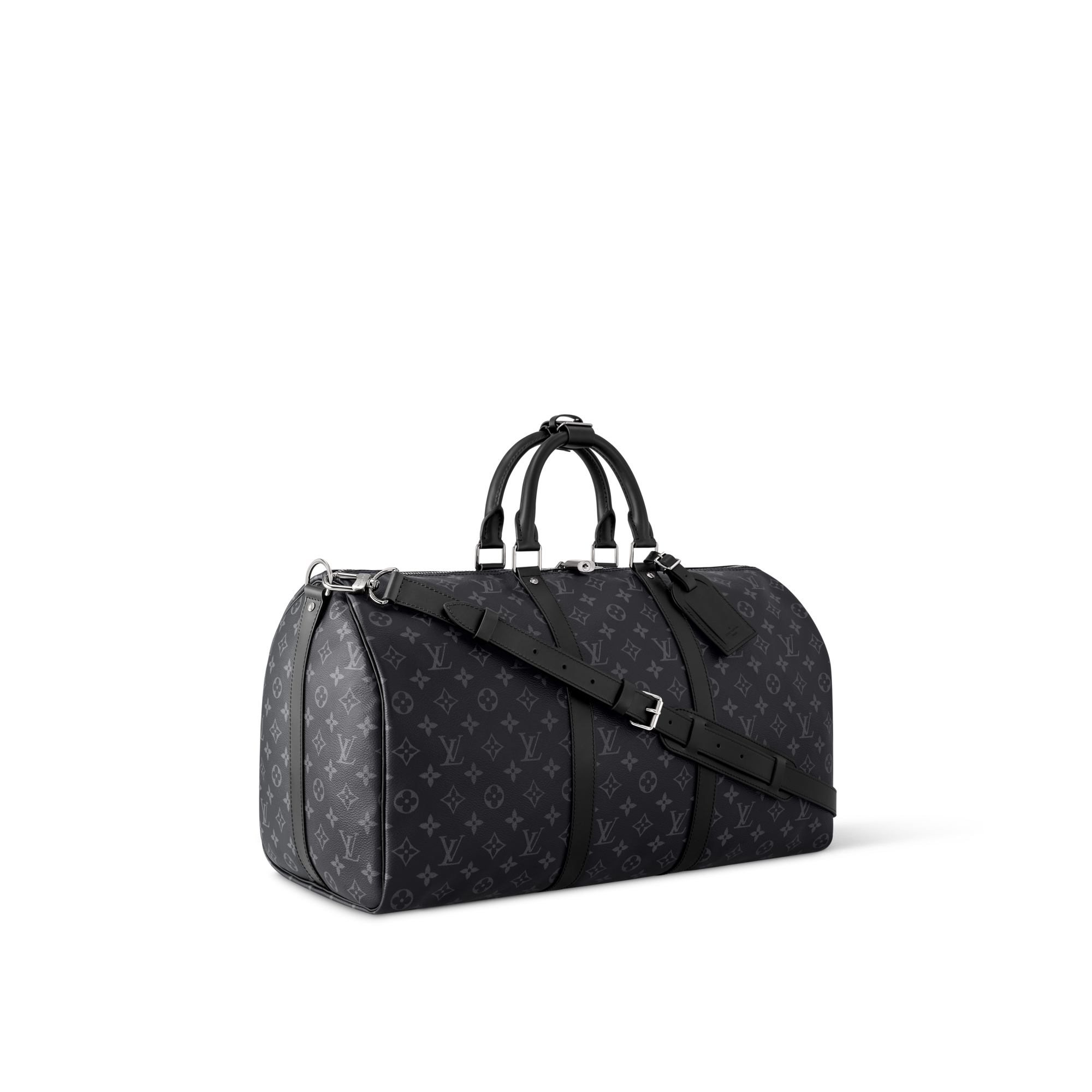 Túi Keepall Bandoulière 50 Monogram Eclipse in Túi và Phụ kiện bằng da