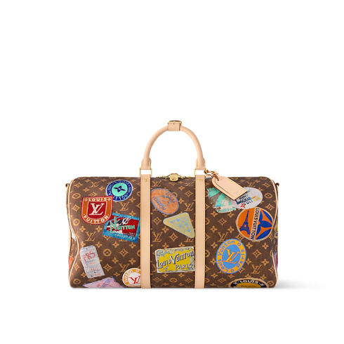 Túi Keepall Bandoulière 50 Các loại Monogram Canvas khác in Đồ Nữ's Du lịch Túi du lịch collections by Louis Vuitton (Thu phóng sản phẩm)