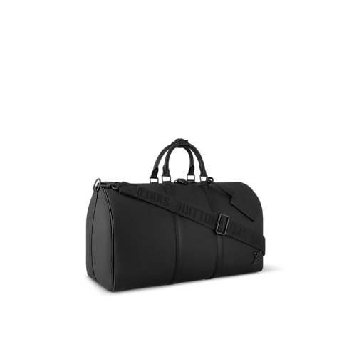 Túi Keepall Bandoulière 50 LV Aerogram in Đồ Nam's Du lịch Túi du lịch collections by Louis Vuitton (Thu phóng sản phẩm)