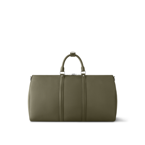Túi Keepall Bandoulière 50 LV Aerogram in Đồ Nam's Du lịch Túi du lịch collections by Louis Vuitton (Thu phóng sản phẩm)