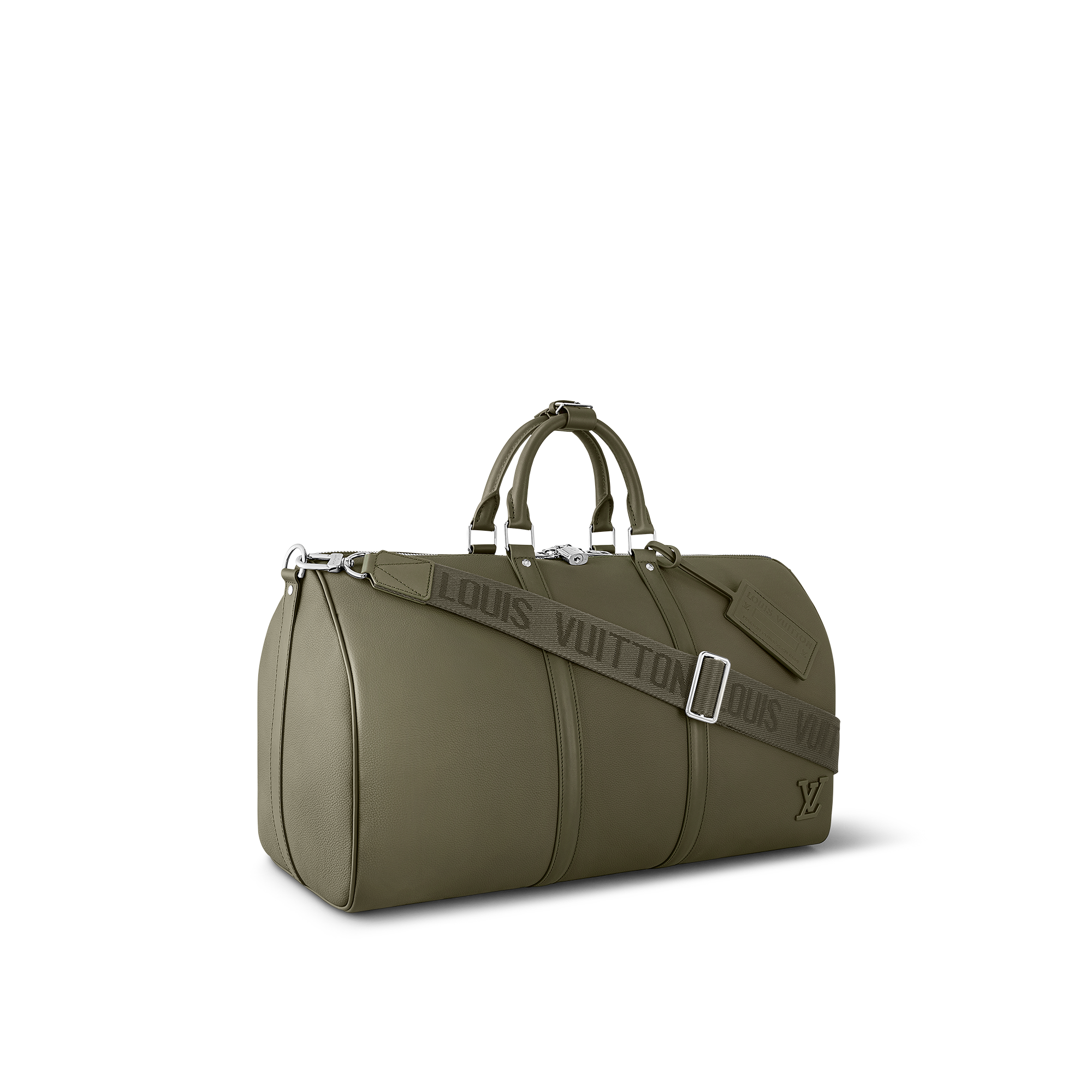 Túi Keepall Bandoulière 50 LV Aerogram in Đồ Nam