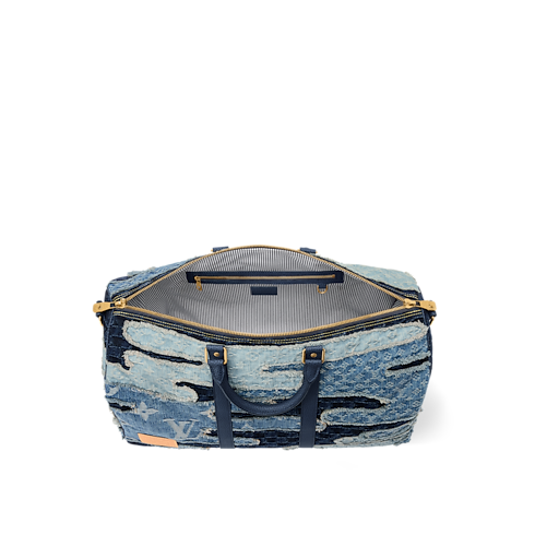 Túi Keepall Bandoulière 50 Monogram Other in Túi và Phụ kiện bằng da's Túi xách nam Túi biểu tượng collections by Louis Vuitton (Thu phóng sản phẩm)