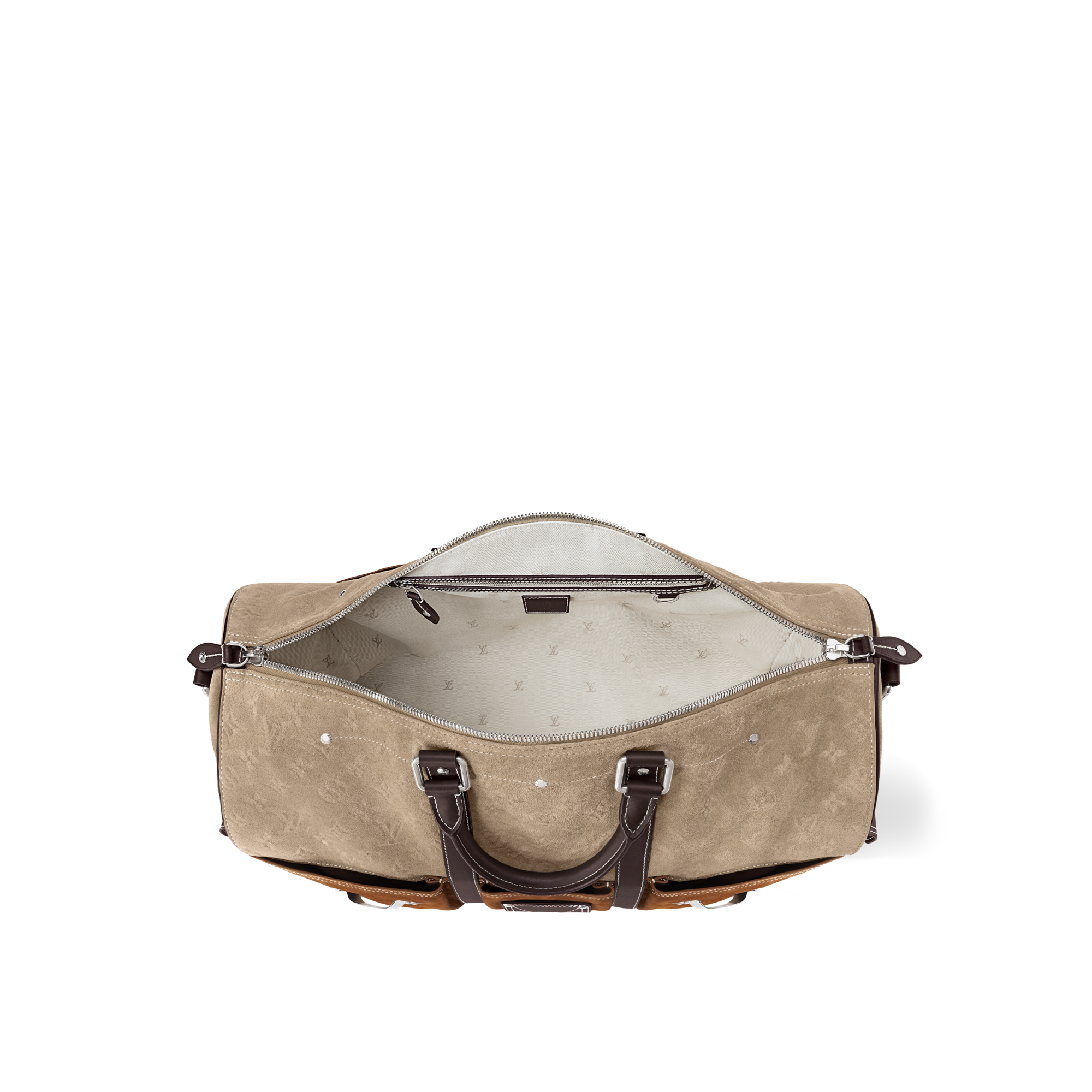 Túi Keepall Bandoulière 50 Autres Cuirs Monogram in Đồ Nam