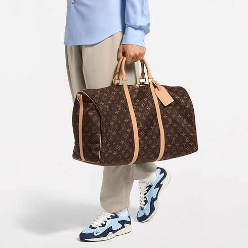 Túi Keepall Bandoulière 50 G76 in Rương, Phụ kiện du lịch và Trang trí nội thất's Vali và Túi du lịch Túi du lịch collections by Louis Vuitton (Thu phóng sản phẩm)