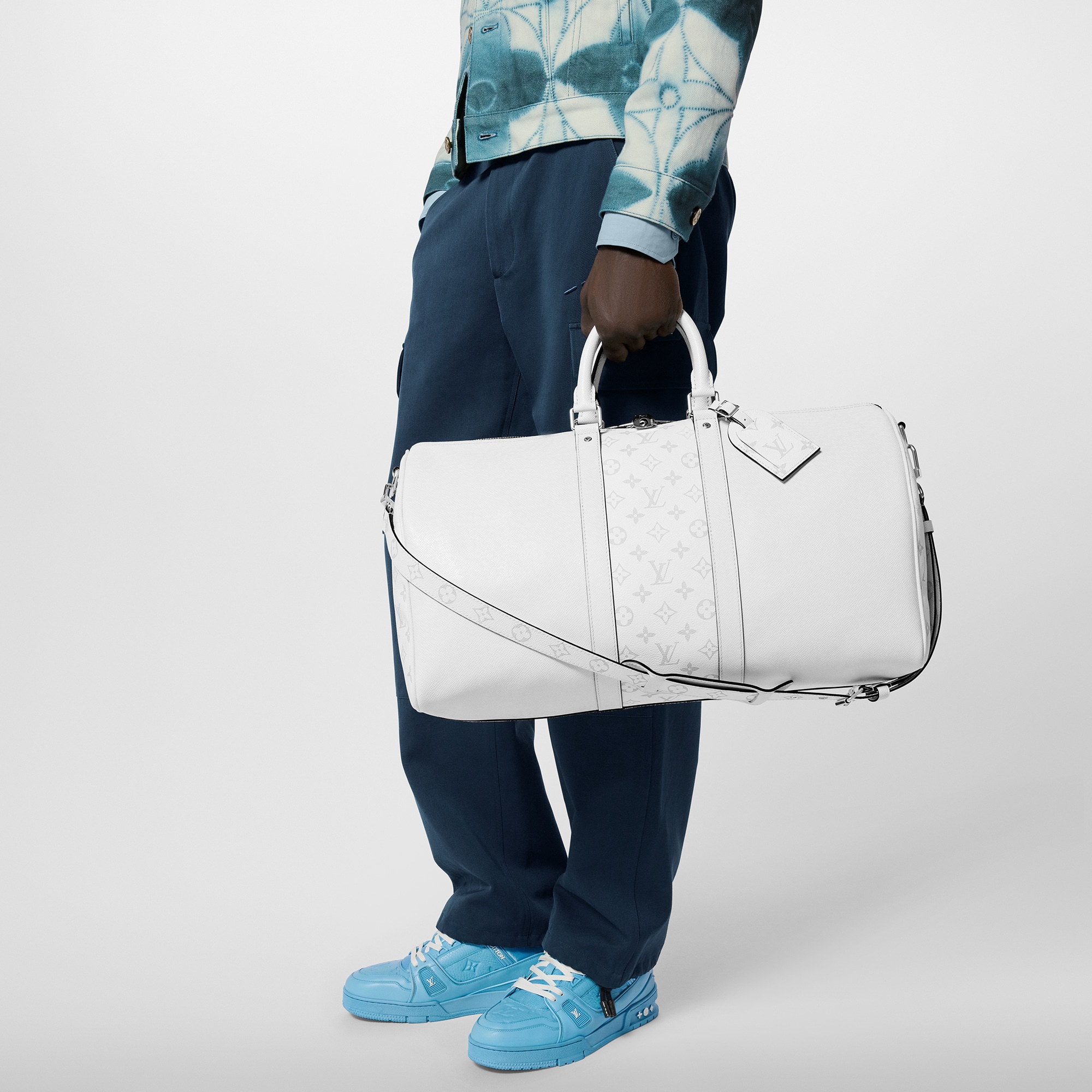 Túi Keepall Bandoulière 50 Taigarama in Túi và Phụ kiện bằng da