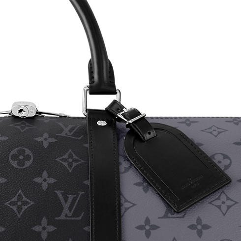Túi Keepall Bandoulière 50 Monogram Eclipse in Đồ Nam's Du lịch Túi du lịch collections by Louis Vuitton (Thu phóng sản phẩm)