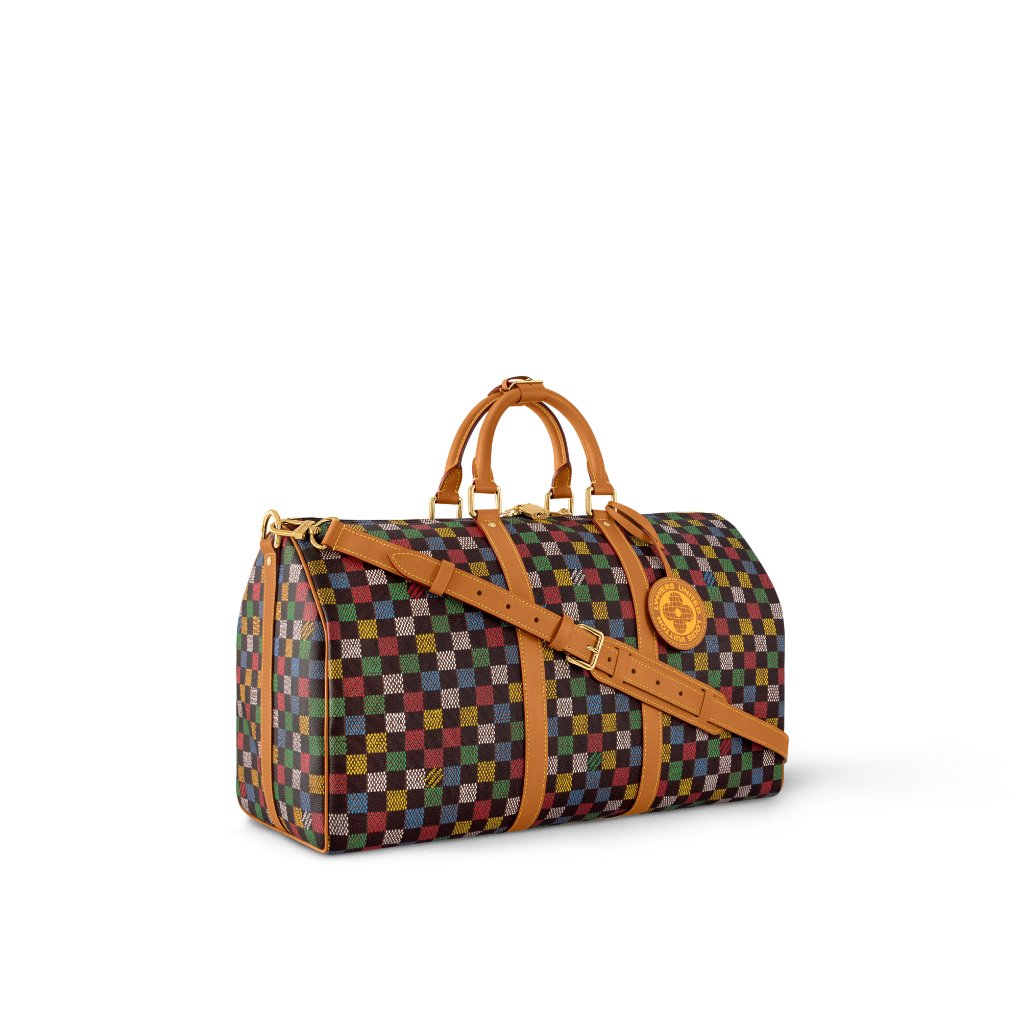 Túi Keepall Bandoulière 50 Damier Ebene in Túi và Phụ kiện bằng da