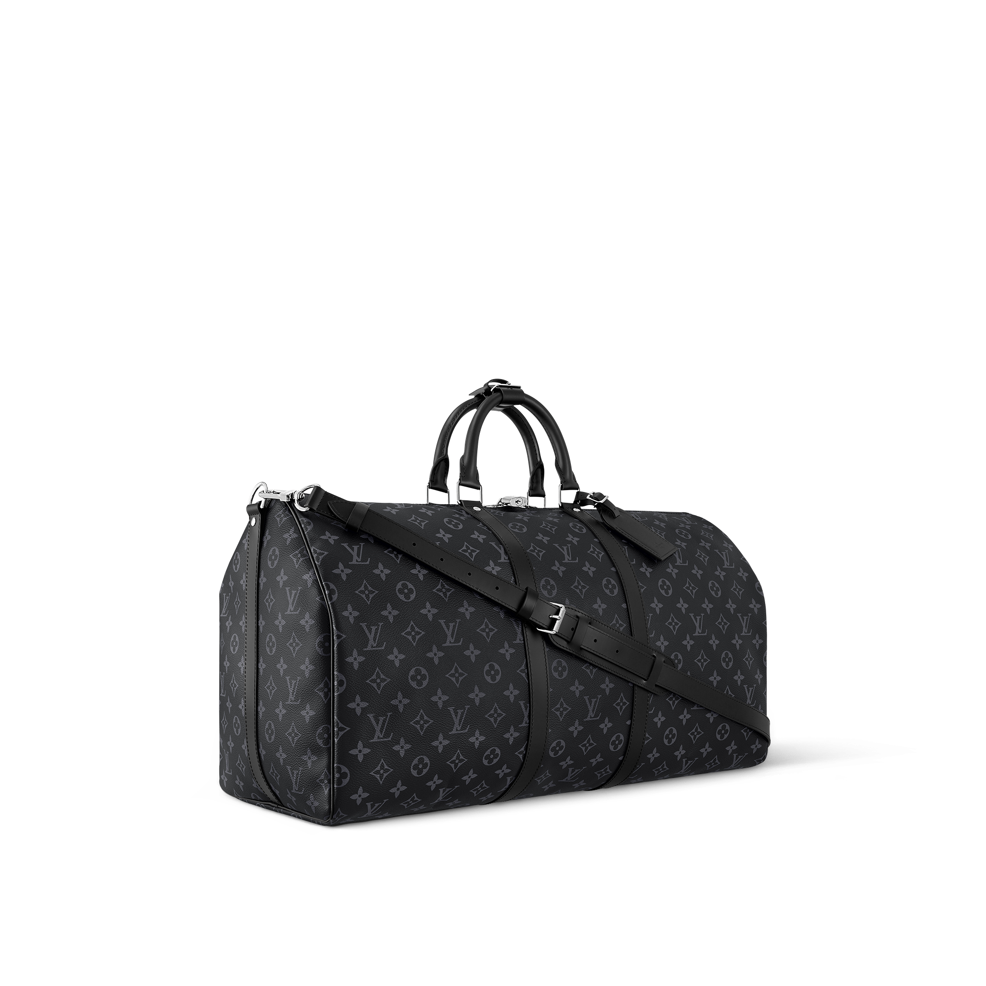 Túi Keepall Bandoulière 55 Monogram Eclipse in Đồ Nam