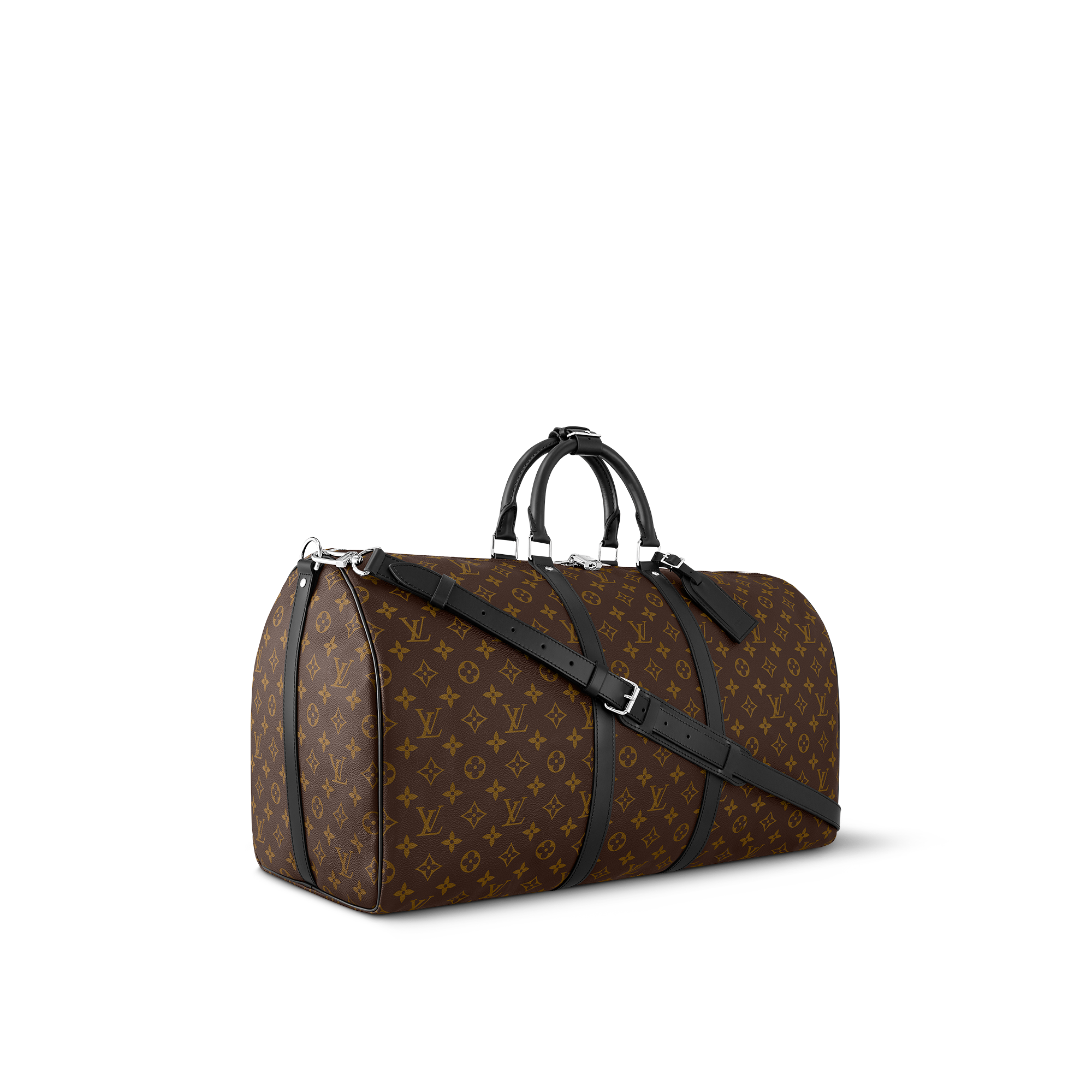 Túi Keepall Bandoulière 55 Monogram Macassar in Túi và Phụ kiện bằng da