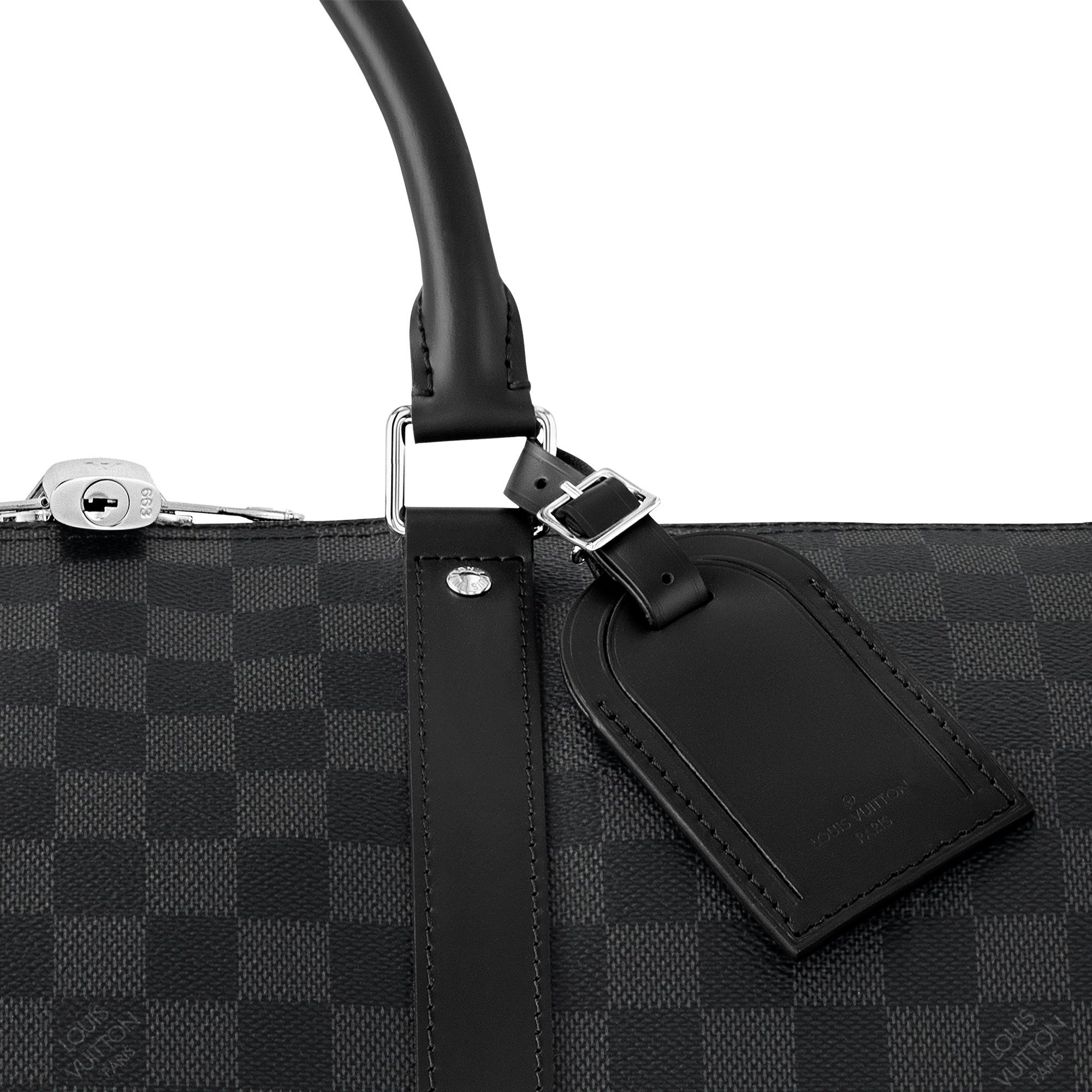 Túi Keepall Bandoulière 55 Damier Graphite Canvas in Đồ Nam