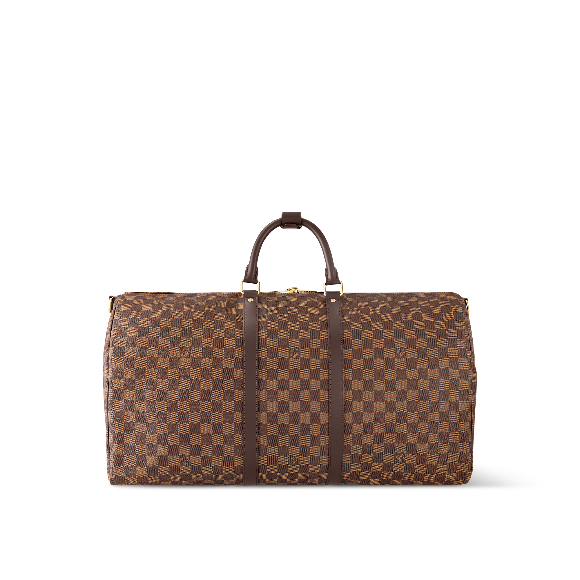 Túi Keepall Bandoulière 55 Damier Ebene Canvas in Túi và Phụ kiện bằng da