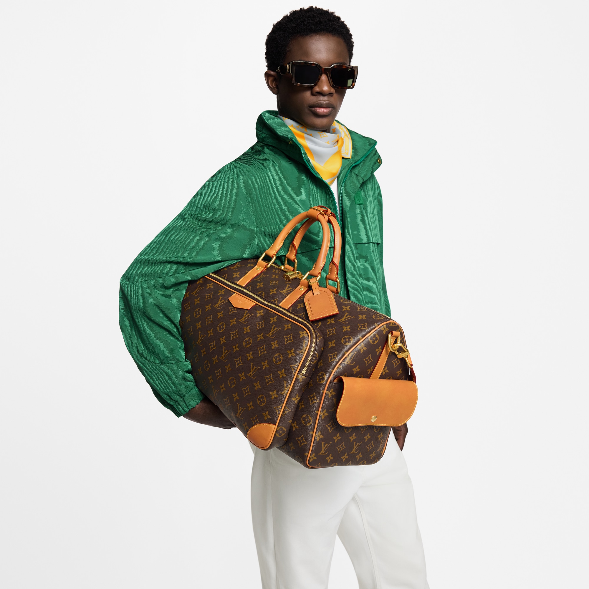 Túi Keepall Cargo 50 G69 in Túi và Phụ kiện bằng da