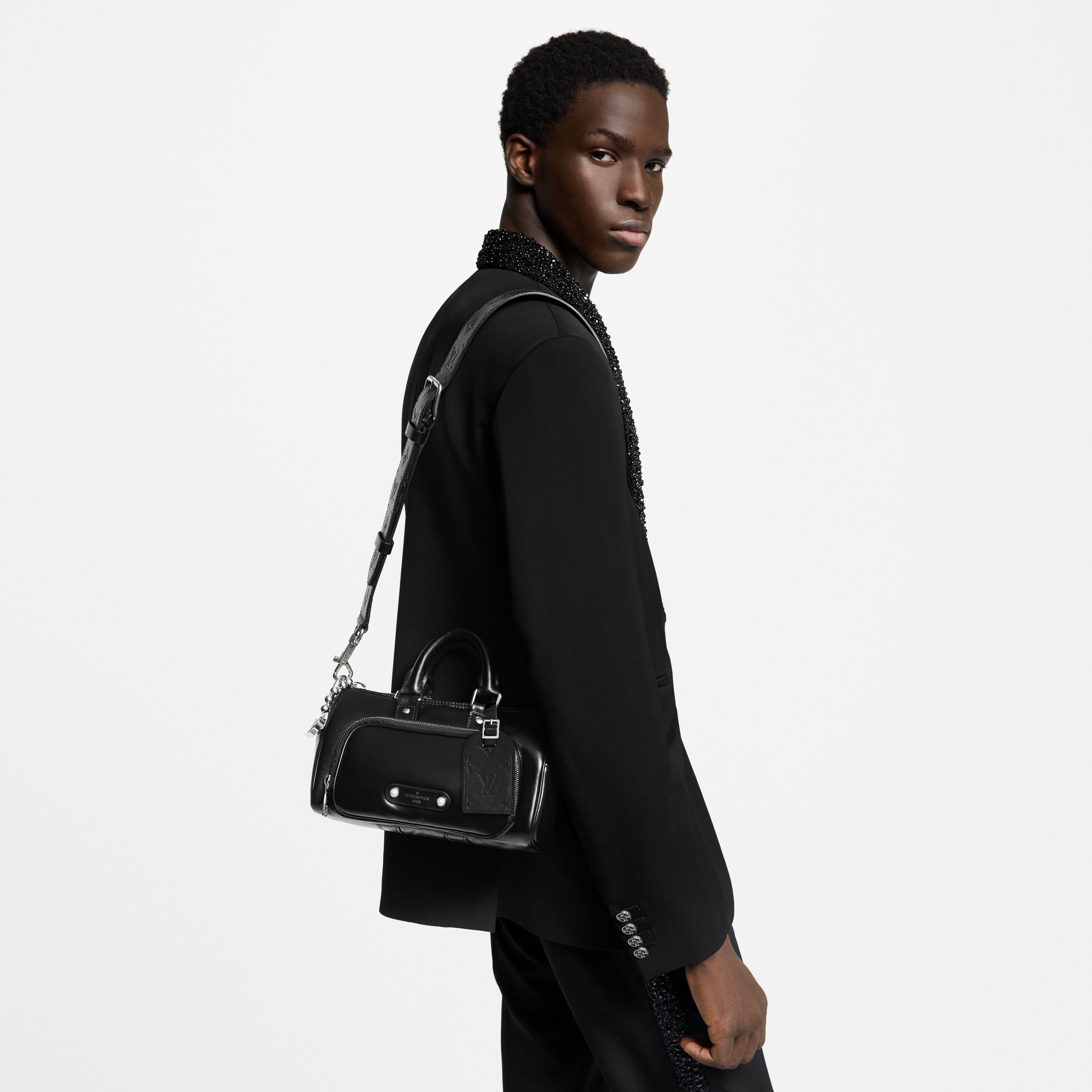 Túi Keepall Cargo Bandoulière 25 H35 in Túi và Phụ kiện bằng da