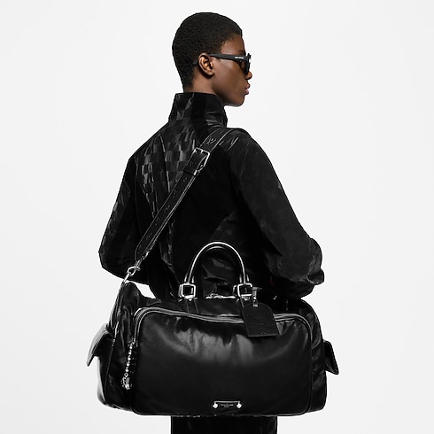 Túi Keepall Cargo Bandoulière 50 H35 in Túi và Phụ kiện bằng da's Túi xách nam Túi biểu tượng collections by Louis Vuitton (Thu phóng sản phẩm)