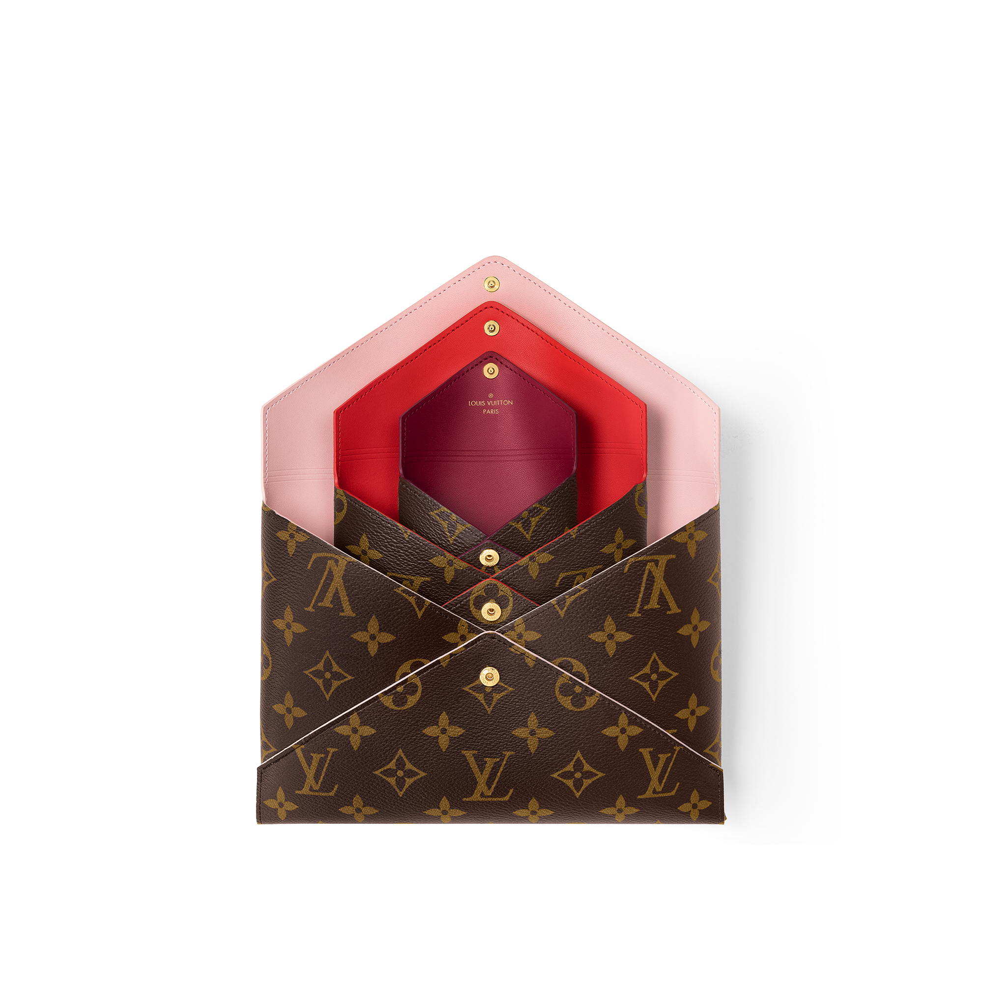 Túi Kirigami Pochette Monogram in Đồ Nữ