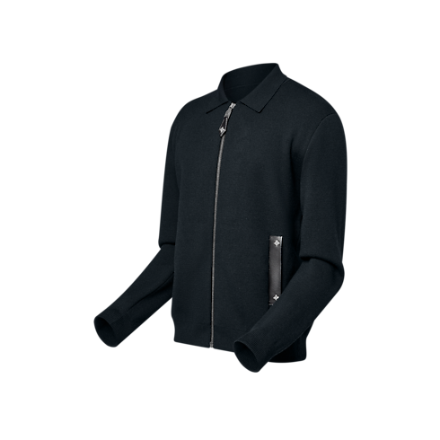 Áo Khoác Dệt Kim in Đồ Nam's Trang phục Áo khoác ngoài collections by Louis Vuitton (Thu phóng sản phẩm)