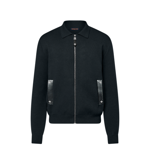 Áo Khoác Dệt Kim in Đồ Nam's Trang phục Áo khoác ngoài collections by Louis Vuitton (Thu phóng sản phẩm)