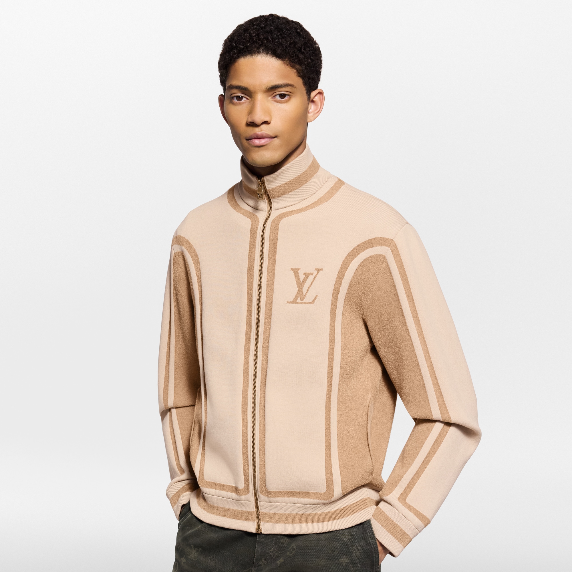 Knit Track Top  in Đồ Nam