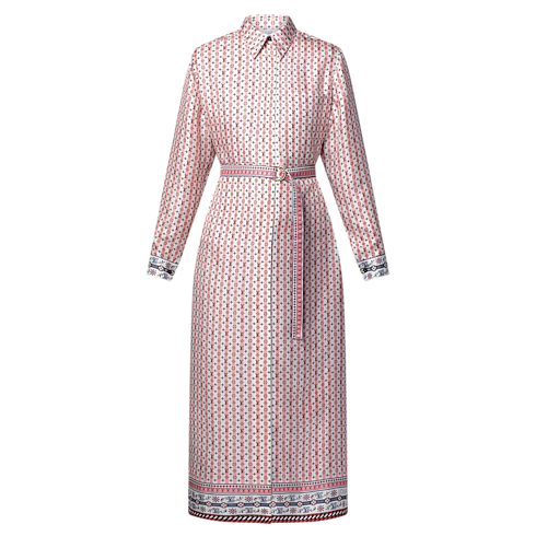 Đầm Dáng Sơ Mi in Đồ Nữ's Trang phục Đầm collections by Louis Vuitton (Thu phóng sản phẩm)