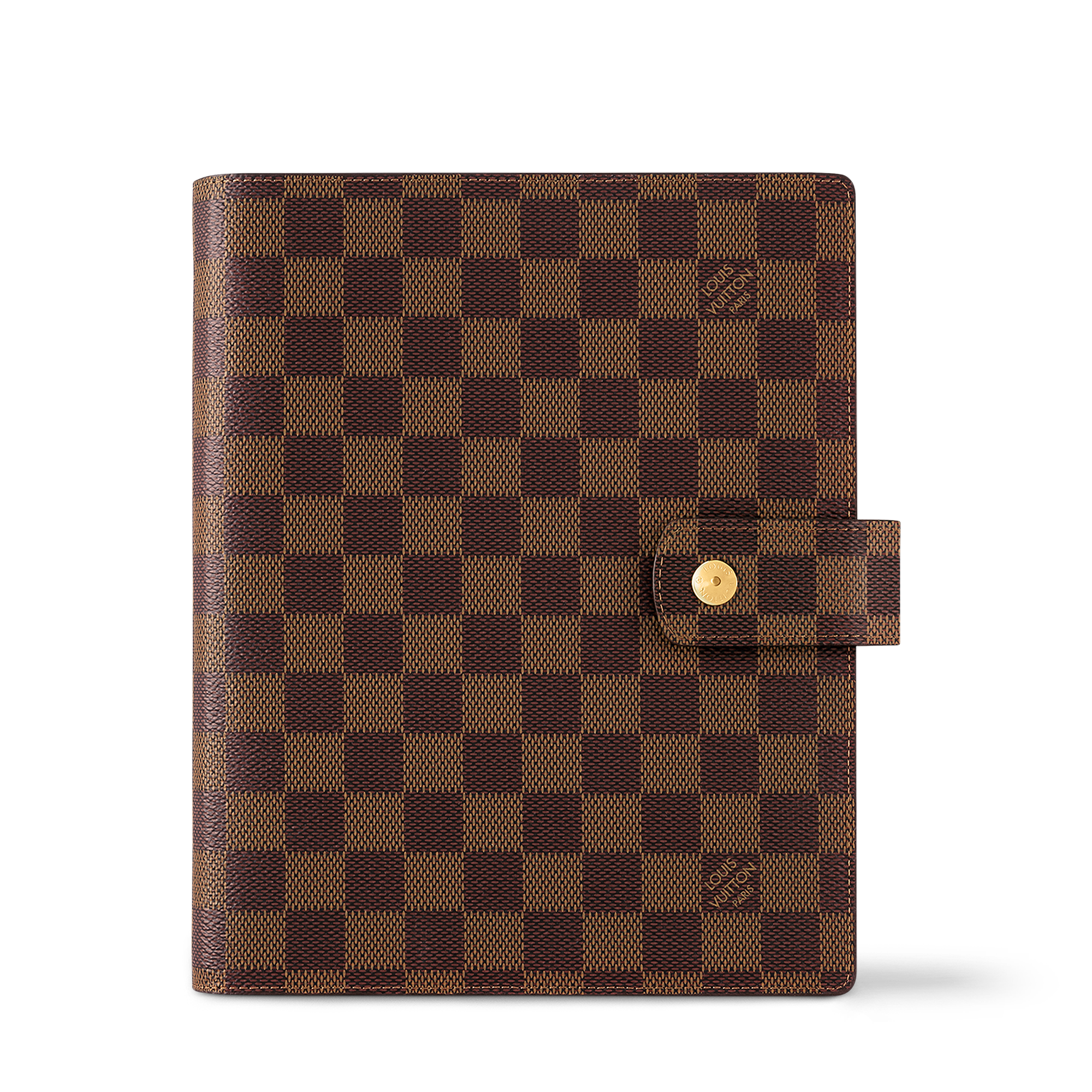 Bìa Sổ Tay - Cỡ Lớn Damier Ebene in Túi và Phụ kiện bằng da