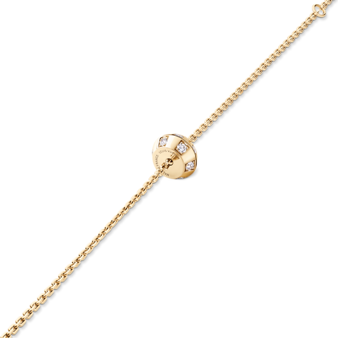 Le Damier de Louis Vuitton Chain Bracelet, Yellow Gold and Diamonds in Trang sức's Danh mục sản phẩm Vòng tay collections by Louis Vuitton (Thu phóng sản phẩm)