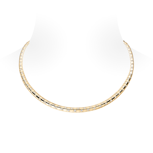 Vòng Cổ Le Damier de Louis Vuitton - Cỡ Vừa, Bản Ngắn in Trang sức's Danh mục sản phẩm Vòng cổ và Mặt dây chuyền collections by Louis Vuitton (Thu phóng sản phẩm)