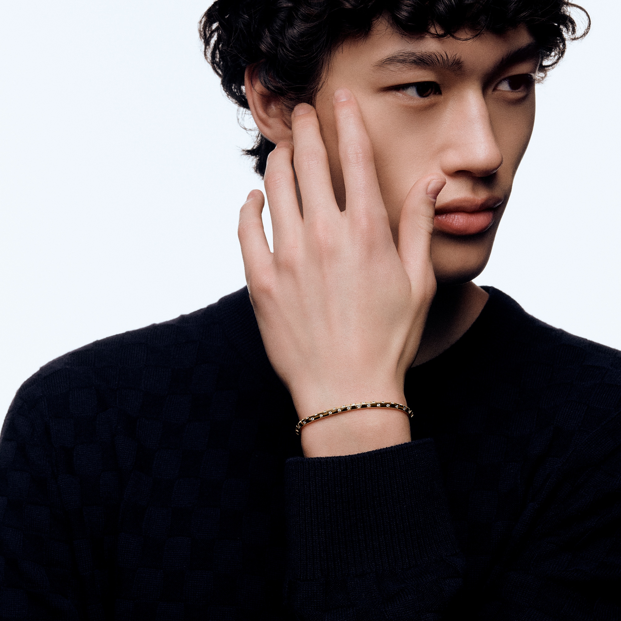 Vòng Tay Le Damier de Louis Vuitton - Cỡ Nhỏ  in Trang sức