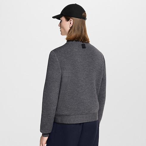 Áo Khoác Dệt Kim in Đồ Nam's Trang phục Tất cả Trang phục collections by Louis Vuitton (Thu phóng sản phẩm)