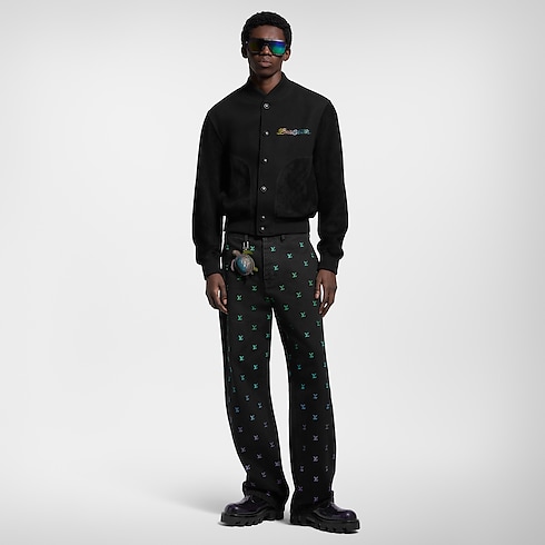 Áo Khoác in Đồ Nam's Trang phục Áo khoác ngoài collections by Louis Vuitton (Thu phóng sản phẩm)