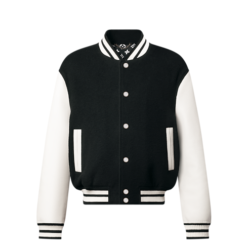 Áo Khoác Da in Đồ Nam's Trang phục Áo khoác ngoài collections by Louis Vuitton (Thu phóng sản phẩm)