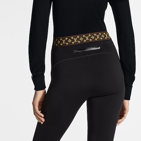 Quần Legging Với Điểm Nhấn Monogram in Đồ Nữ's Trang phục Quần dài collections by Louis Vuitton (Thu phóng sản phẩm)