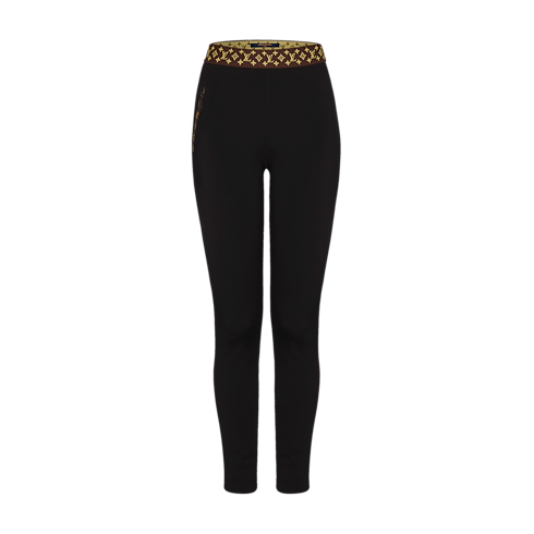 Quần Legging Với Điểm Nhấn Monogram in Đồ Nữ's Trang phục Quần dài collections by Louis Vuitton (Thu phóng sản phẩm)