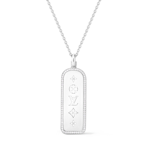 Vòng Cổ Les Gastons Vuittons Tag - Cỡ Lớn in Les Extraordinaires's Đồ trang sức Vòng cổ và Mặt dây chuyền collections by Louis Vuitton (Thu phóng sản phẩm)