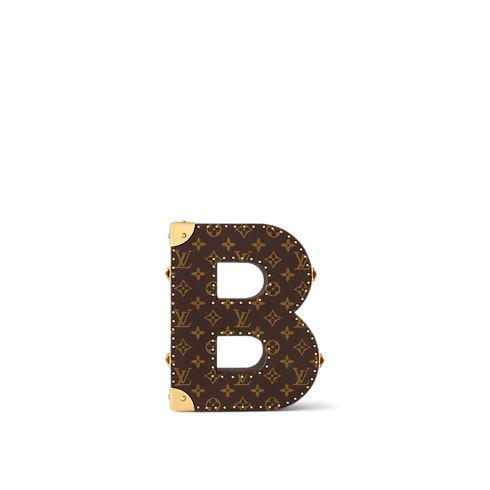 Rương Chữ B Monogram in Les Extraordinaires's Rương Letter Trunks collections by Louis Vuitton (Thu phóng sản phẩm)