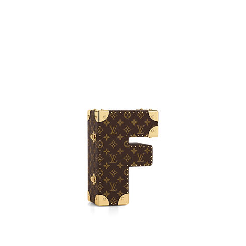 Rương Chữ F Monogram in Les Extraordinaires's Rương Letter Trunks collections by Louis Vuitton (Thu phóng sản phẩm)