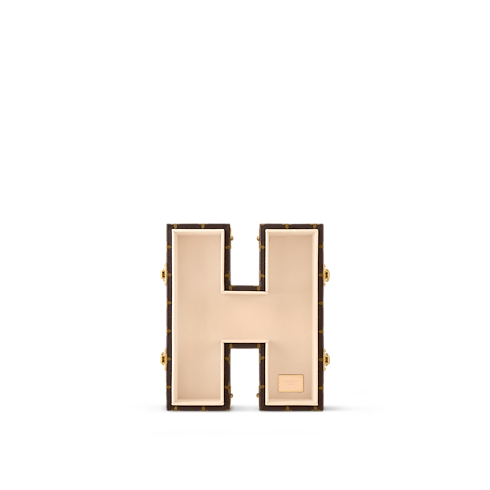 Rương Chữ H Monogram in Les Extraordinaires's Rương Letter Trunks collections by Louis Vuitton (Thu phóng sản phẩm)