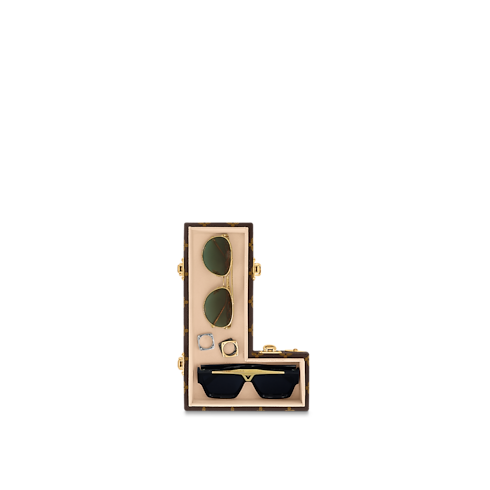 Rương Chữ L Monogram in Les Extraordinaires's Rương Letter Trunks collections by Louis Vuitton (Thu phóng sản phẩm)