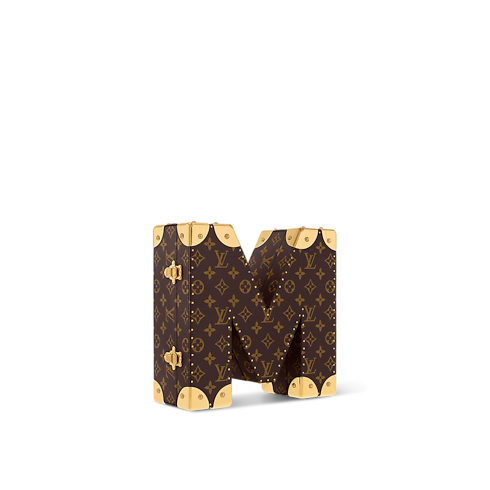 Rương Chữ M Monogram in Les Extraordinaires's Rương Letter Trunks collections by Louis Vuitton (Thu phóng sản phẩm)