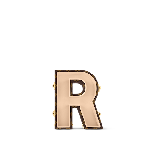 Rương Chữ R Monogram in Les Extraordinaires's Rương Letter Trunks collections by Louis Vuitton (Thu phóng sản phẩm)