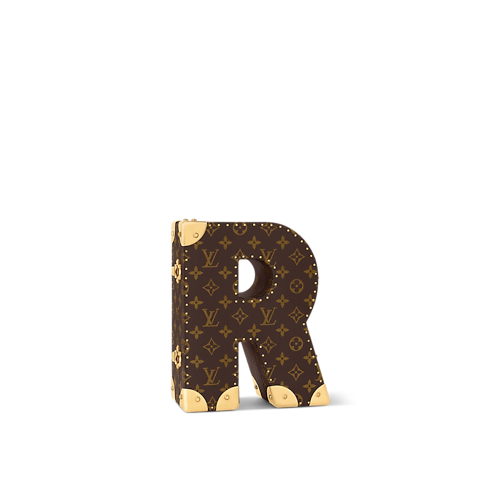 Rương Chữ R Monogram in Les Extraordinaires's Rương Letter Trunks collections by Louis Vuitton (Thu phóng sản phẩm)