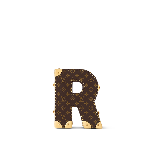 Rương Chữ R Monogram in Les Extraordinaires's Rương Letter Trunks collections by Louis Vuitton (Thu phóng sản phẩm)