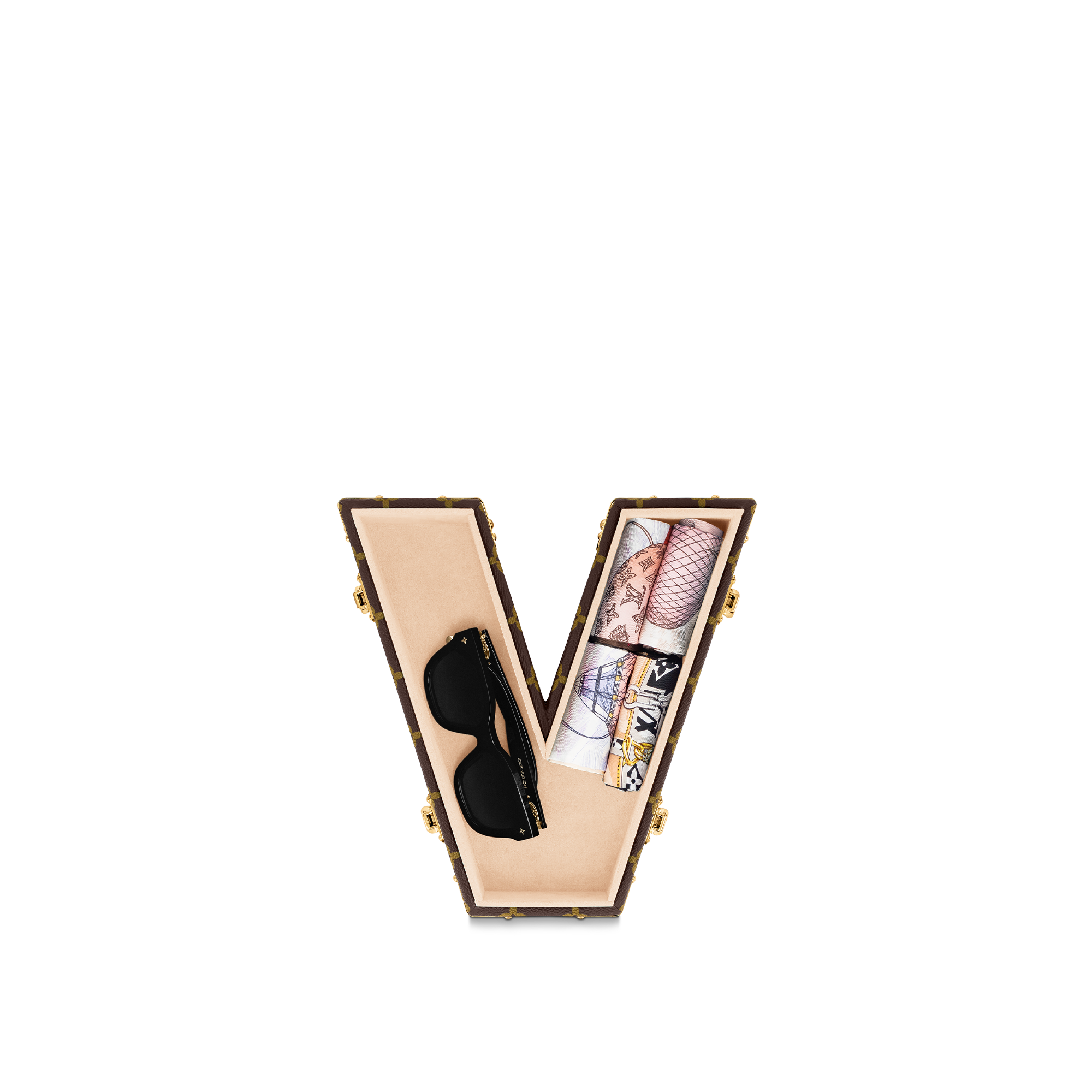 Rương Chữ V Monogram in Les Extraordinaires