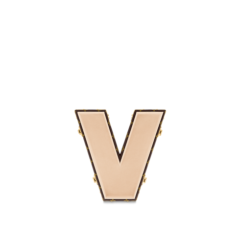 Rương Chữ V Monogram in Les Extraordinaires's Rương Letter Trunks collections by Louis Vuitton (Thu phóng sản phẩm)