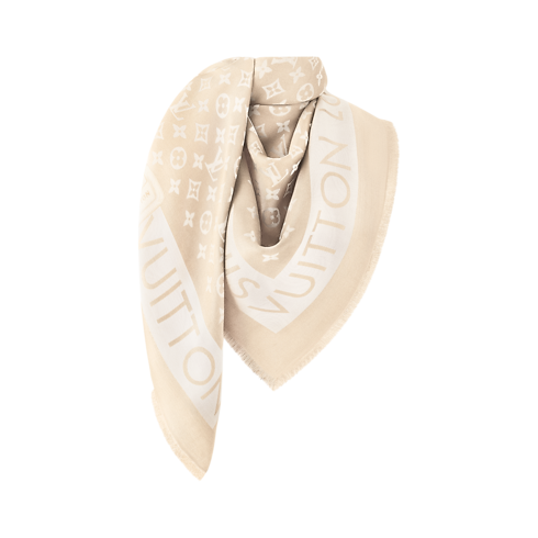 Khăn Choàng Lock And Go Shine . in Đồ Nữ's Phụ kiện Khăn choàng collections by Louis Vuitton (Thu phóng sản phẩm)