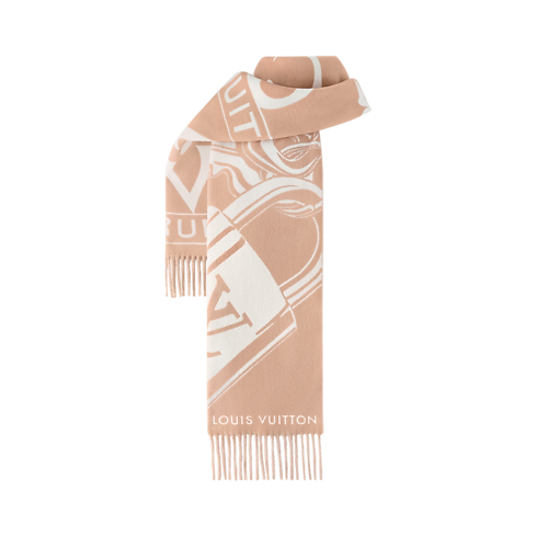 Khăn Quàng Lock And Keys . in Đồ Nữ's Phụ kiện Khăn quàng collections by Louis Vuitton (Thu phóng sản phẩm)