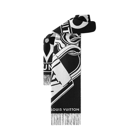 Khăn Quàng Lock And Keys . in Đồ Nữ's Phụ kiện Khăn quàng collections by Louis Vuitton (Thu phóng sản phẩm)